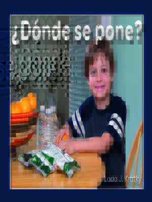 cover image of ¿Dónde se pone? (Where Does It Go?)